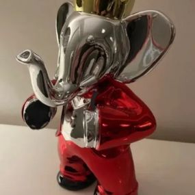 Sculpture, Babolex Factory rouge, Vincent Faudemer