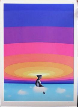 Print, Above the Clouds, Seth