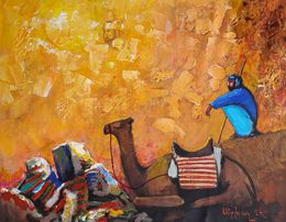 Painting, A Resting Bedouin, Sergey Khachatryan