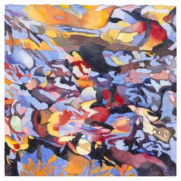 Peinture, Feu caché, Jean-Paul Agosti