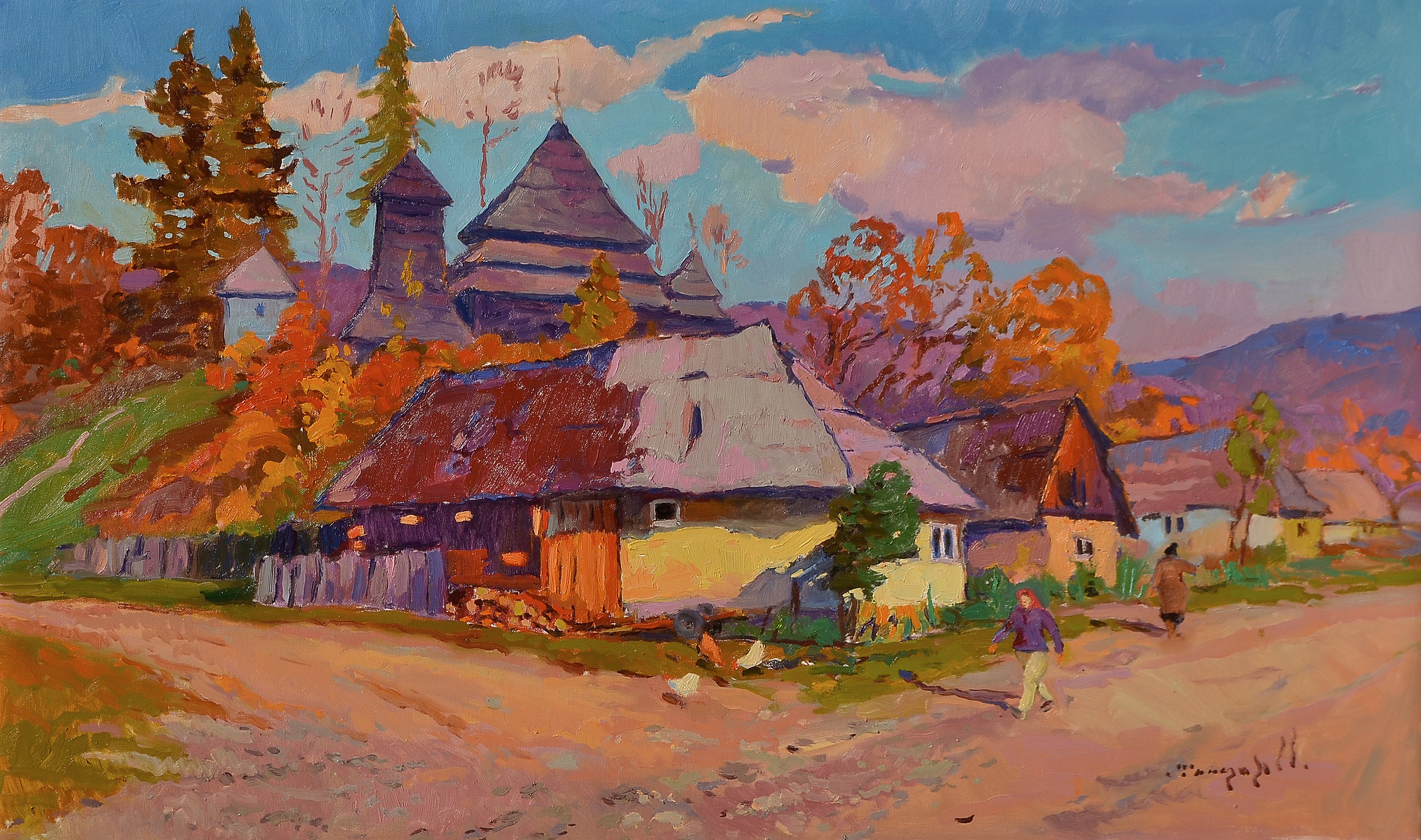 Alexander Shandor, Village Uzhok Alexander Shandor, Village Uzhok