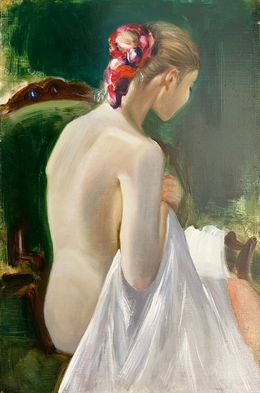 Peinture, Shy lady, MKate