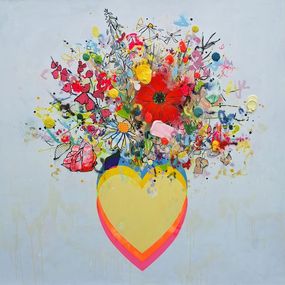 Painting, Layers of Love, Lee Herring