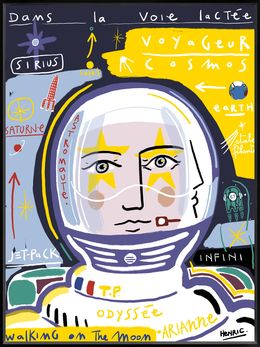 Print, Voyageur du cosmos, Jean-Philippe Henric