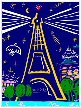 Print, Nuits parisiennes, Jean-Philippe Henric