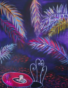 Painting, J'y reviens, Victoire Kammerman