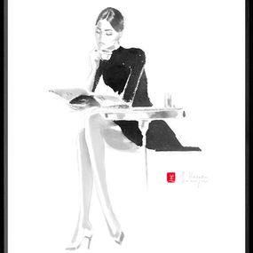Print, En terrasse, Hossein Borojeni