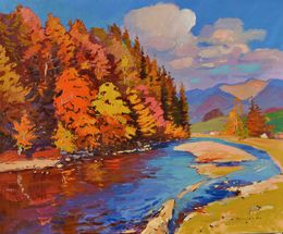 Painting, Enchanted River, Alexander Shandor