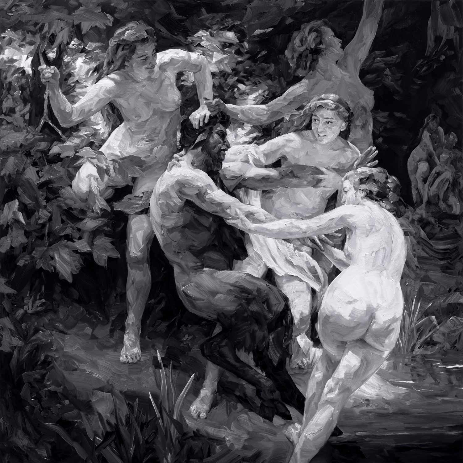 Yoann Merienne, Nymphe et satyre Yoann Merienne, Nymphe et satyre