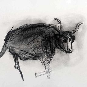 Zeichnungen, Taureau, Lionel le Jeune