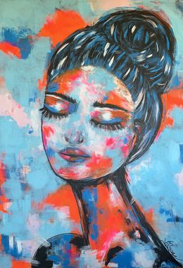 Painting, Colors of the Heart, Veronica Vilsan