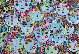 Painting, Free Spirits 5, Veronica Vilsan