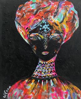 Painting, The Queen 9, Veronica Vilsan