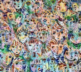 Painting, Souls 4, Veronica Vilsan