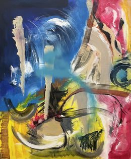 Painting, Everything Flows, Vibha Kapur