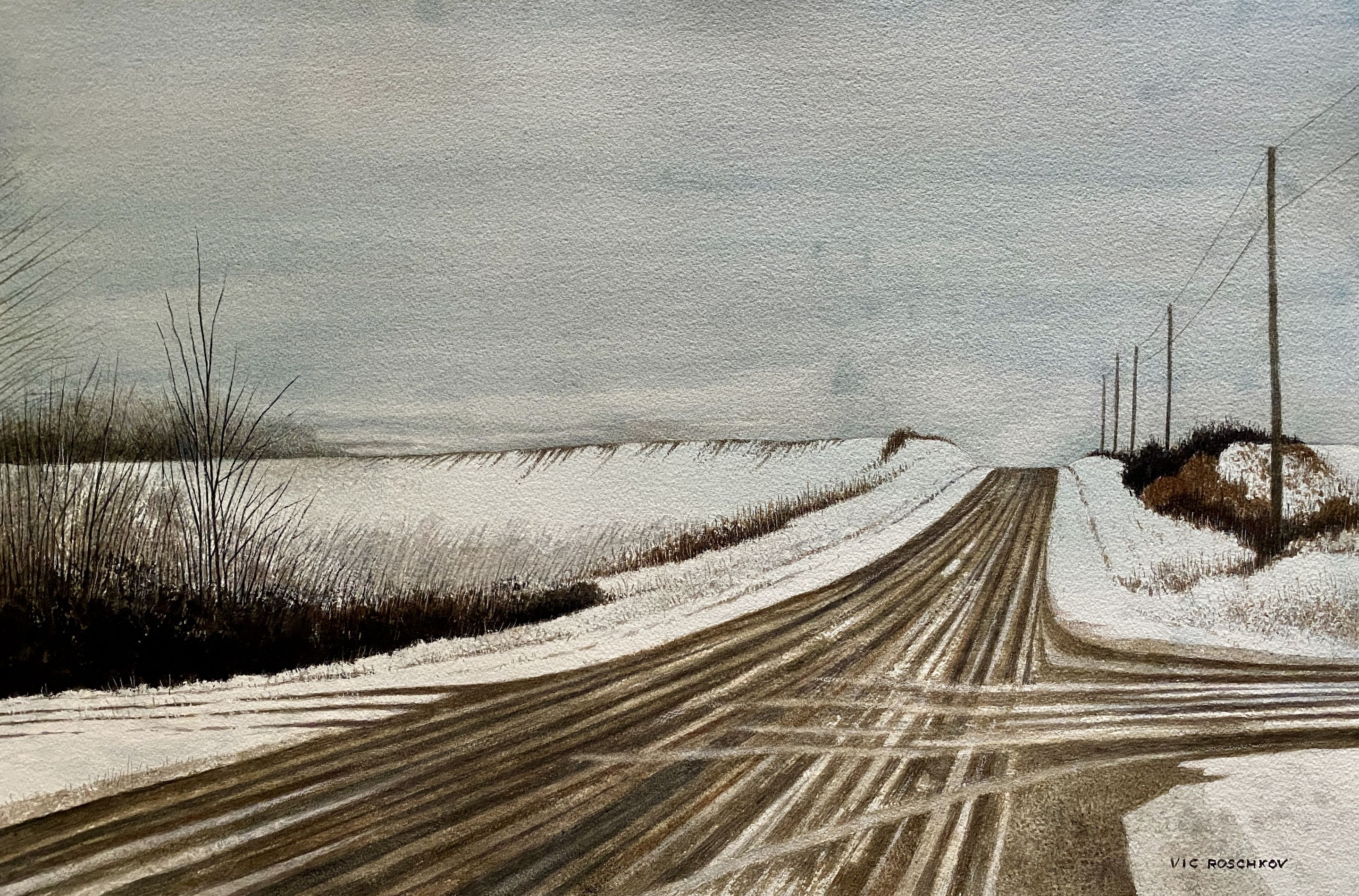 Victor Roschkov, Winter Road Victor Roschkov, Winter Road