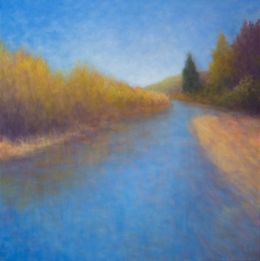 Painting, On The Russian River, Victoria Veedell