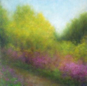 Gemälde, Remembering the Garden Light, Victoria Veedell