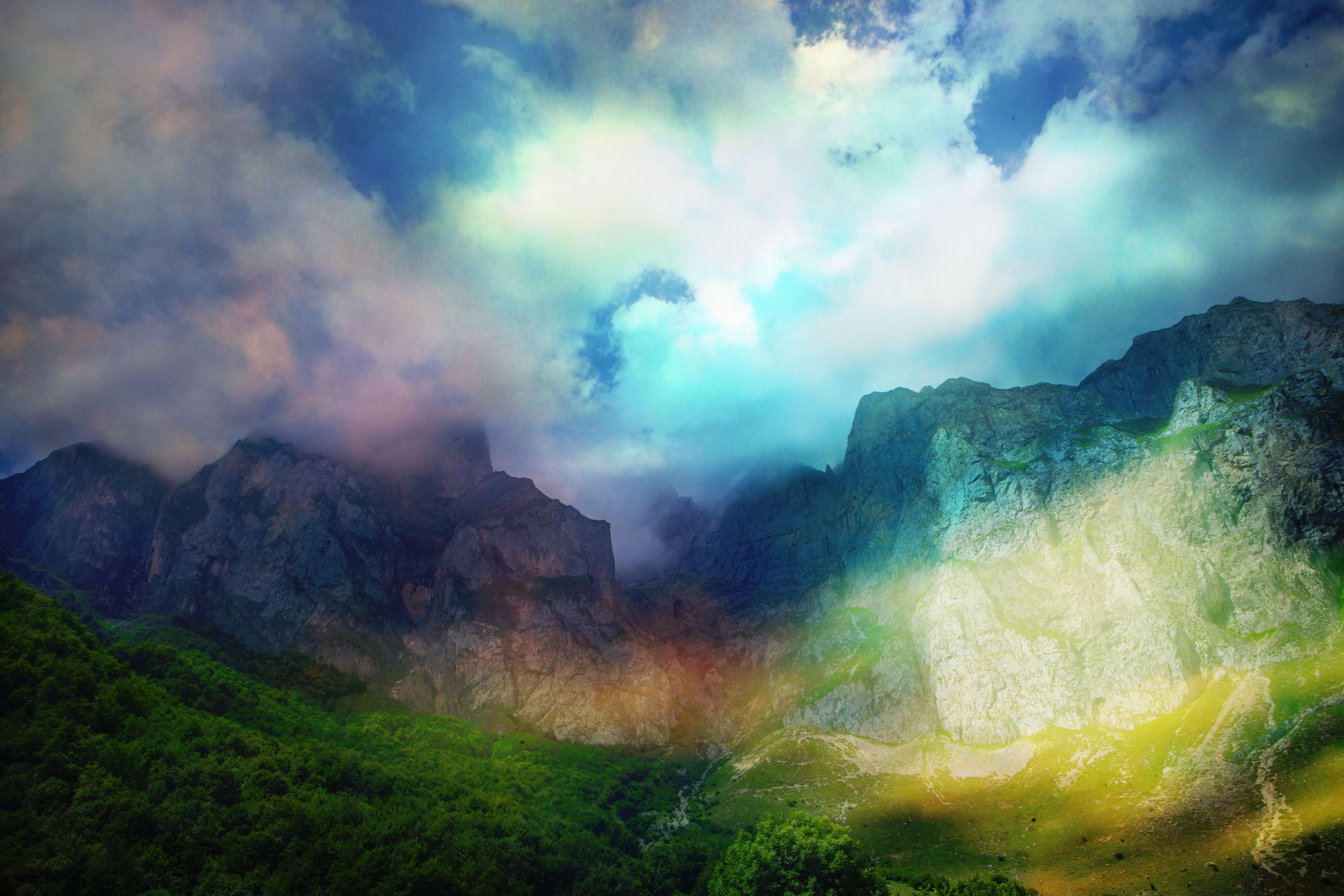 Viet Ha Tran, Colorful Mountains Viet Ha Tran, Colorful Mountains