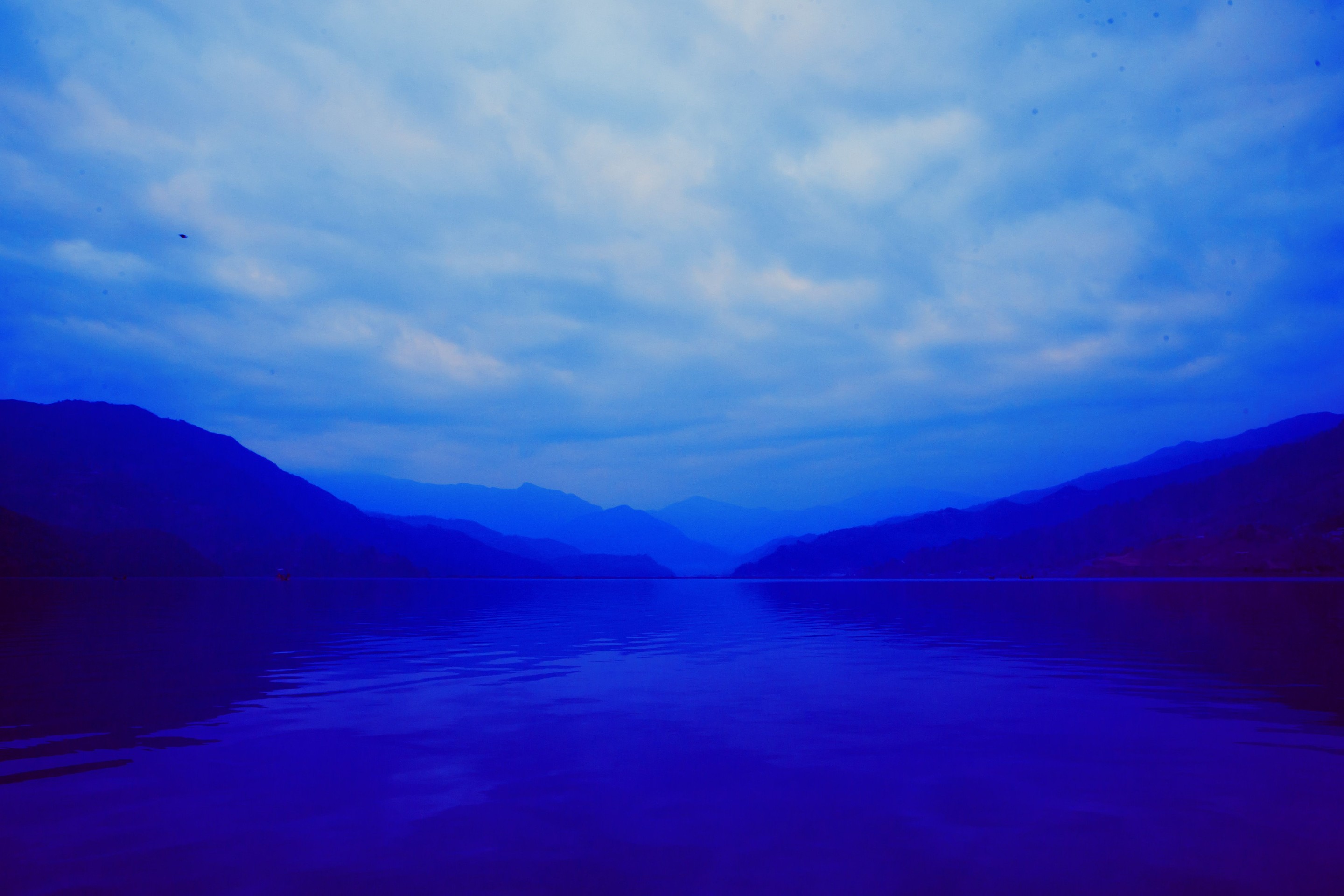 Viet Ha Tran, Dark Blue Lagoon, Photograph, C-Type Viet Ha Tran, Dark Blue Lagoon, Photograph, C-Type