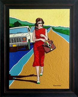 Painting, Walk a Mile In My Shoes!, Vlado Vesselinov