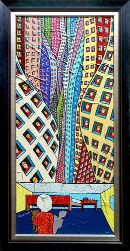 Gemälde, Lonely Childhood In the Neighborhood Of Zombies, Vlado Vesselinov