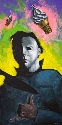Gemälde, Halloween Screams, Will Eskridge
