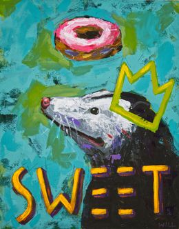 Gemälde, Sweet Opossum, Will Eskridge