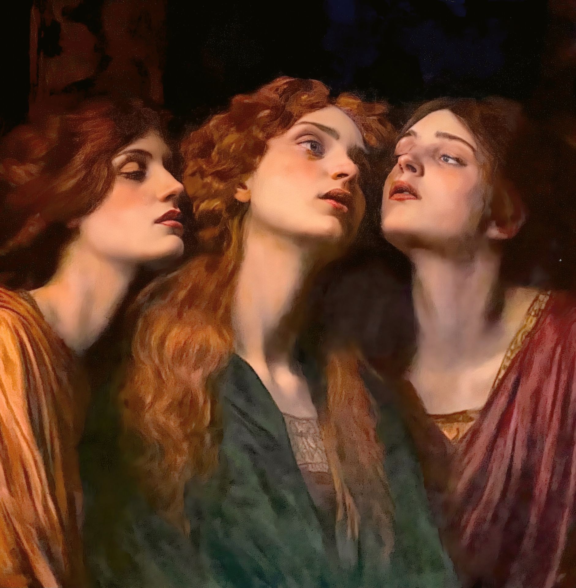 William Oxer F.R.S.A., The Ecstasy Of The Three Graces William Oxer F.R.S.A., The Ecstasy Of The Three Graces