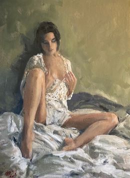 Gemälde, Unfolding Her Heart, William Oxer F.R.S.A.