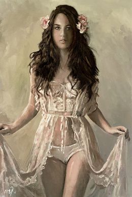 Gemälde, The Light Embrace, William Oxer F.R.S.A.