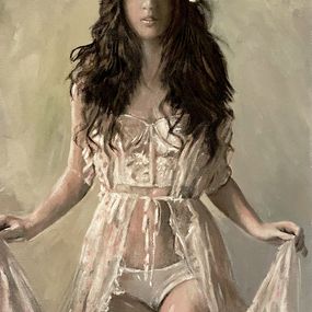 Peinture, The Light Embrace, William Oxer F.R.S.A.