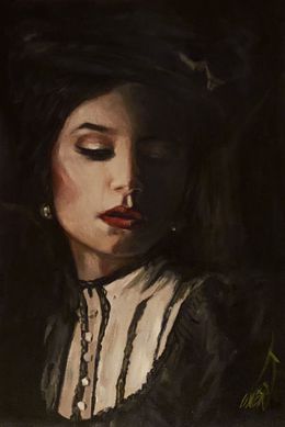 Gemälde, The Last Train, William Oxer F.R.S.A.