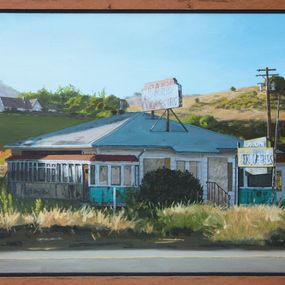 Gemälde, Dining Car Cafe, Painting, Oil on Canvas, William Whitney