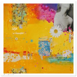 Print, Life is beautiful, Xiaoyang Galas