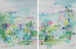 Gemälde, Jardin magique, Xiaoyang Galas