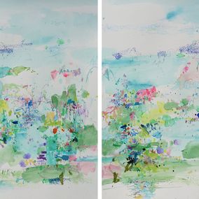 Peinture, Jardin magique, Xiaoyang Galas