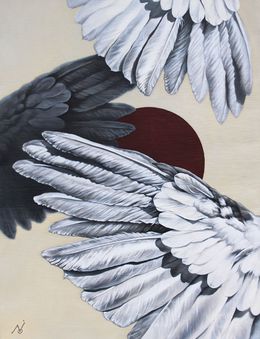 Gemälde, Reach Out For The Sun, Yuko Montgomery