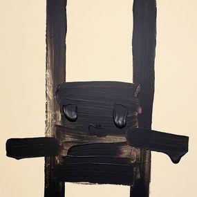 Gemälde, Black Rabbit, Zaira Dzhaubaeva