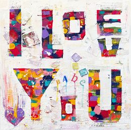 Painting, I Love You, Babe, Zaira Dzhaubaeva