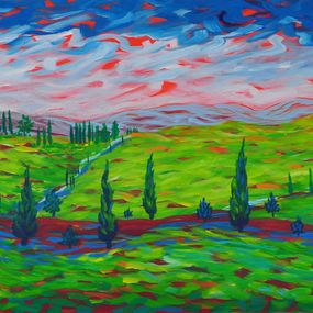 Peinture, Tuscan renaissance, Zelie Alice