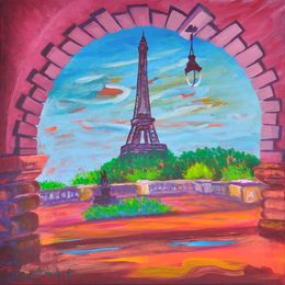 Gemälde, Pond de Passy Paris, Zelie Alice