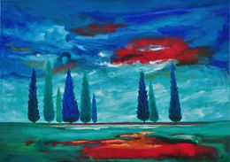 Gemälde, I'm gonna reach for the stars, Zelie Alice