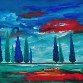 Gemälde, I'm gonna reach for the stars, Zelie Alice