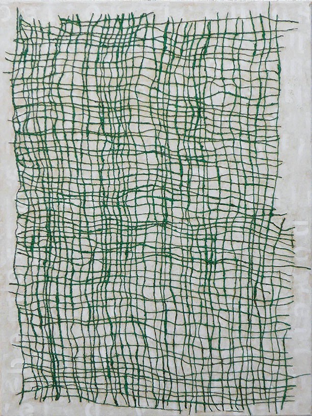 Tiphaine Descamps, Trame de vie vert Tiphaine Descamps, Trame de vie vert