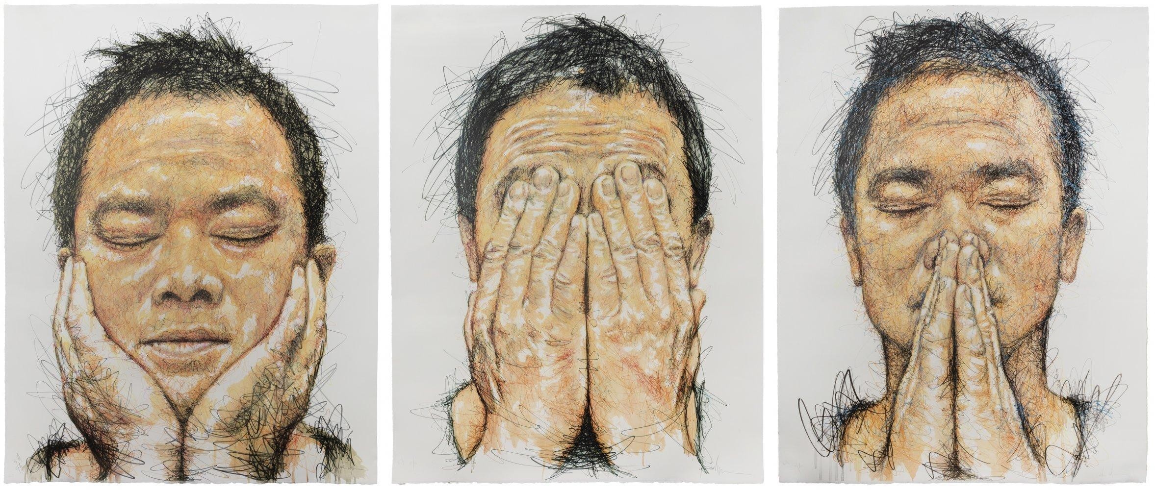 Hom Nguyen, Hidden (triptyque) Hom Nguyen, Hidden (triptyque)