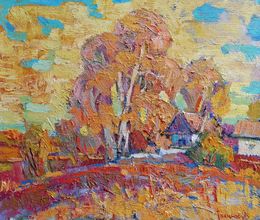 Painting, Autumn golden, Ivanyuk Oleksiy