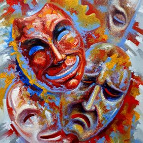 Gemälde, 7 masks, Voichenko Sergiy