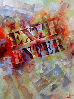 Painting, Exit-enter, Voichenko Sergiy