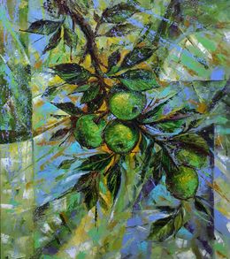 Painting, Green apples, Voichenko Sergiy